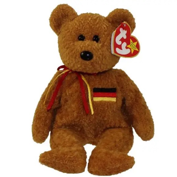 $6 BEANIE BABY GERMANY. VINTAGE IN BOX. $6 if bundled - Picture 2 of 4